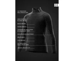 Neck Guard For Hockey^AYCANE Neck Protective Jersey Blade Pro 2.0 Jr