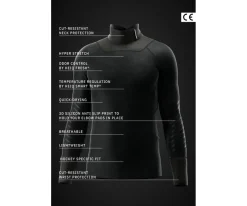 Neck Guard For Hockey^AYCANE Neck Protective Jersey Blade Pro 2.0 Sr