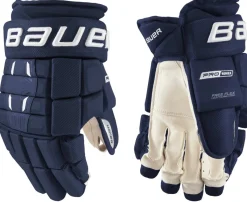 Hockey Gloves Intermediate^BAUER Gloves Pro Series Int Navy