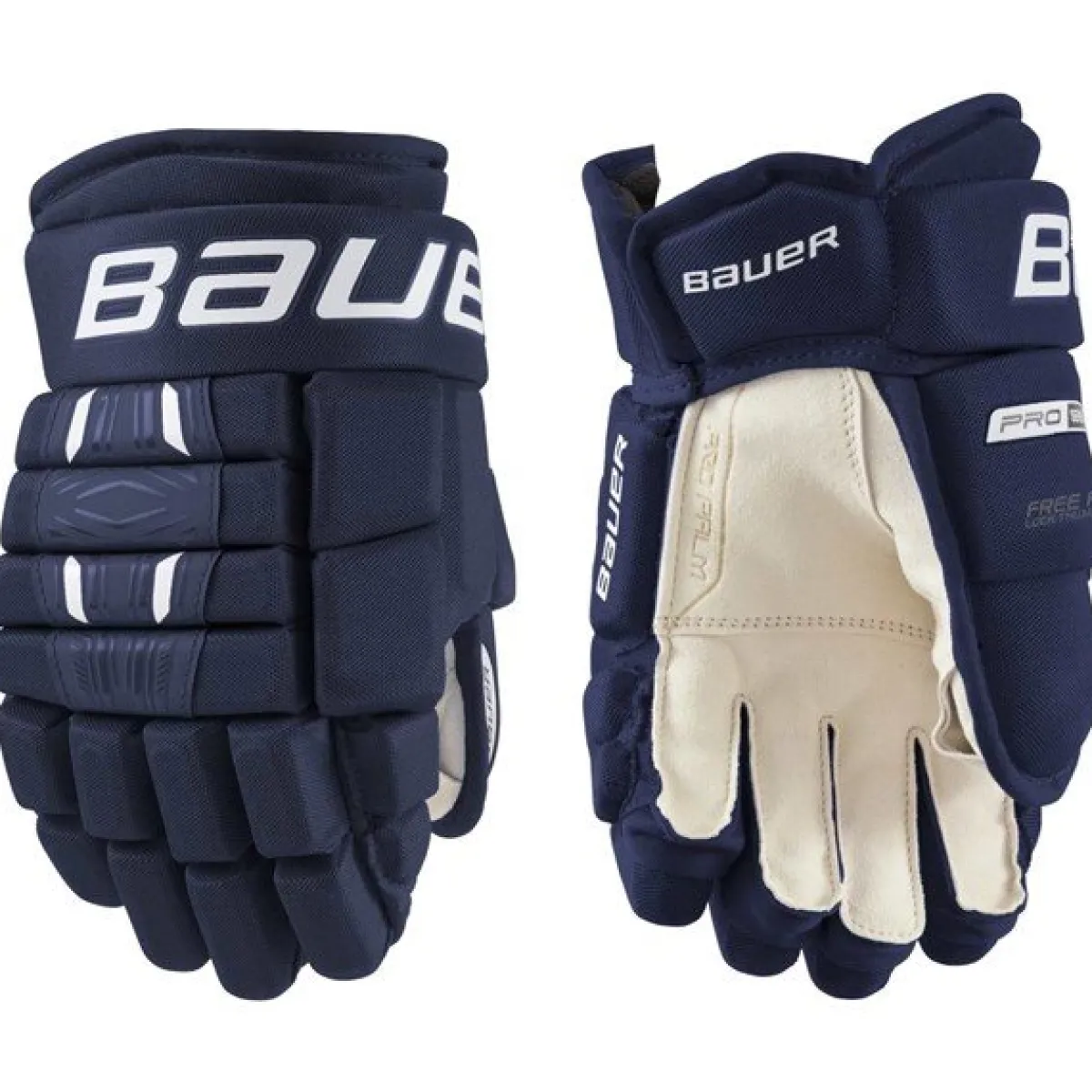 Hockey Gloves Bauer^BAUER Gloves Pro Series Jr Navy