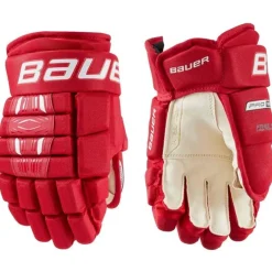 Hockey Gloves Junior^BAUER Gloves Pro Series Jr Red