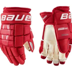 Hockey Gloves Senior^BAUER Gloves Pro Series Sr Red