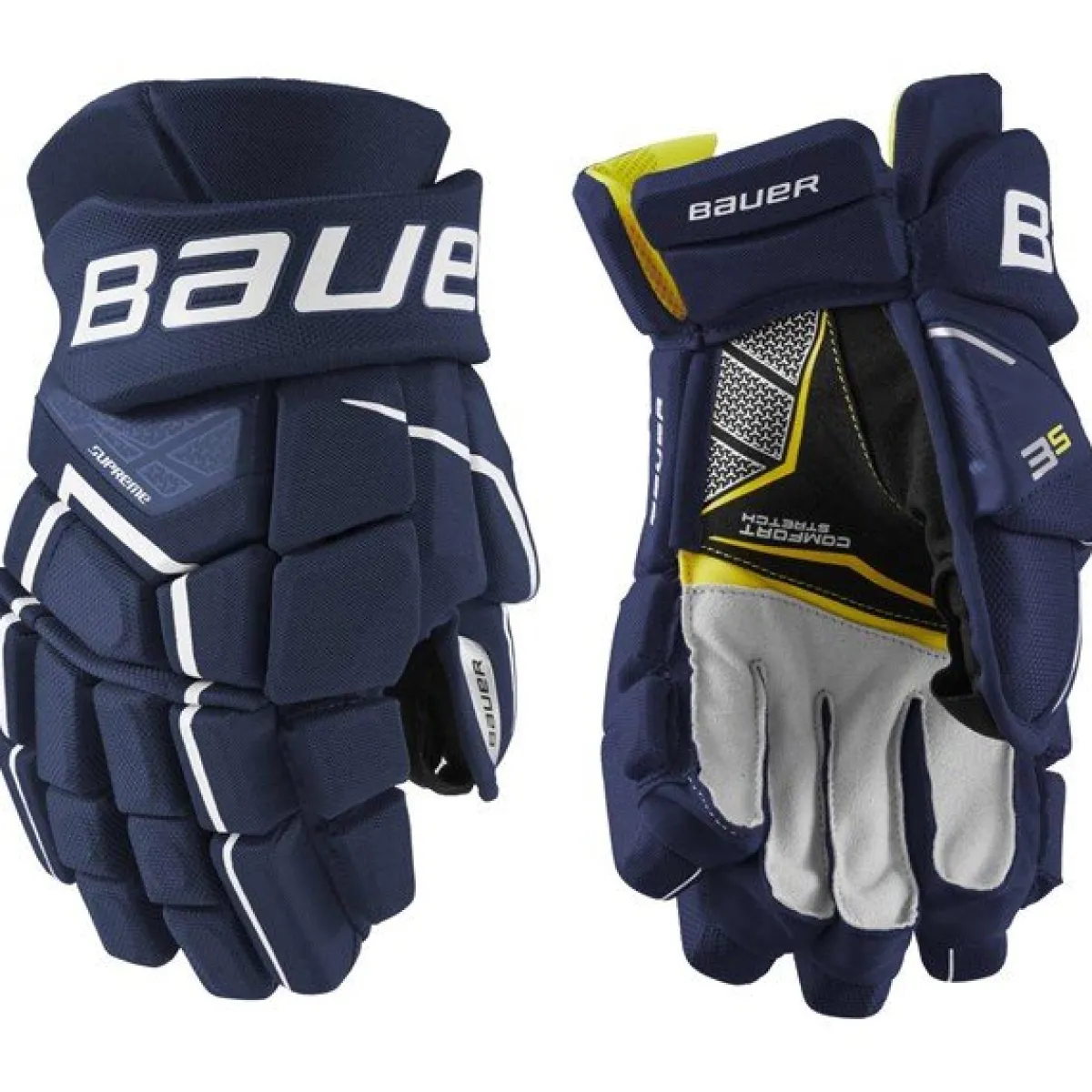 Hockey Gloves Bauer^BAUER Gloves Supreme 3S Int Navy