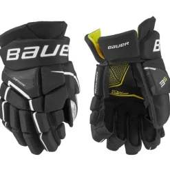 Hockey Gloves Bauer^BAUER Gloves Supreme 3S Jr Black/White