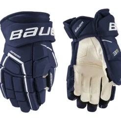 Hockey Gloves Senior^BAUER Gloves Supreme 3S Pro Sr Navy