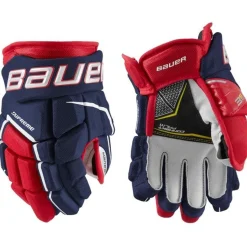 Hockey Gloves Bauer^BAUER Gloves Supreme 3S Pro Jr Navy/Red/White