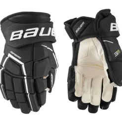 Hockey Gloves Bauer^BAUER Gloves Supreme 3S Pro Int Black/White