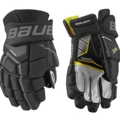 Hockey Gloves Bauer^BAUER Gloves Supreme 3S Sr Black