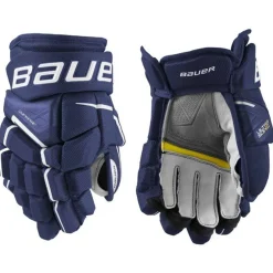 Hockey Gloves Bauer^BAUER Gloves Supreme Ultrasonic Jr Navy