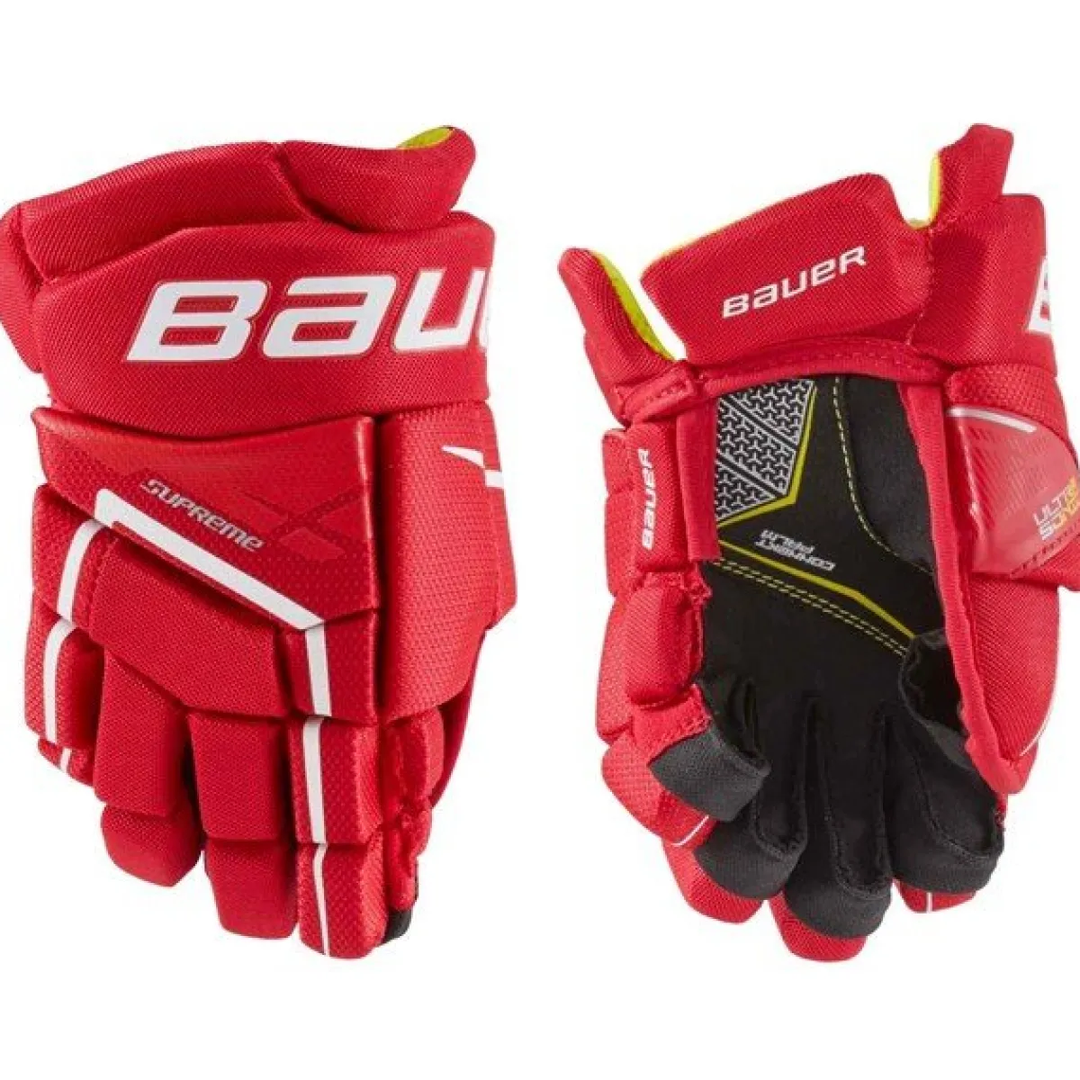 Hockey Gloves Children (Yth)^BAUER Gloves Supreme Ultrasonic Yth Red