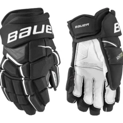 Hockey Gloves Senior^BAUER Gloves Supreme Ultrasonic Sr Black/White