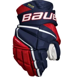 Hockey Gloves Junior^BAUER Gloves Vapor Hyperlite Jr Navy/Red/White