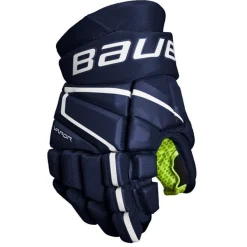 Hockey Gloves Junior^BAUER Gloves Vapor 3X Jr Navy