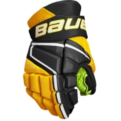 Hockey Gloves Junior^BAUER Gloves Vapor 3X Jr Black/Gold