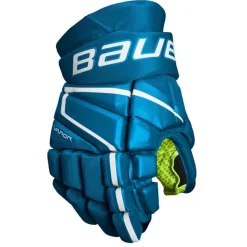Hockey Gloves Junior^BAUER Gloves Vapor 3X Jr Blue