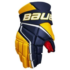 Hockey Gloves Senior^BAUER Gloves Vapor 3X Sr Navy/Gold