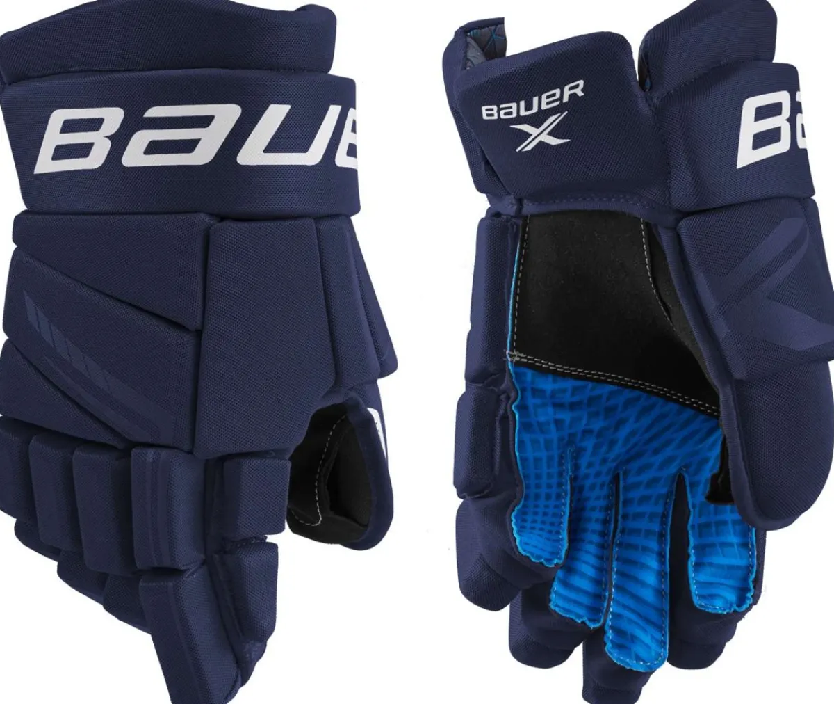 Hockey Gloves Intermediate^BAUER Gloves X Int Navy