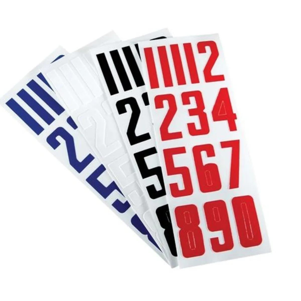 Hockey Helmet Accessories^BAUER Helmet Numbers 3-Pack Blue