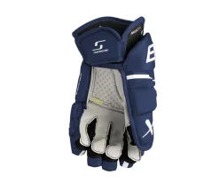 Hockey Gloves Intermediate^BAUER Hockey Gloves Supreme Mach Int Navy