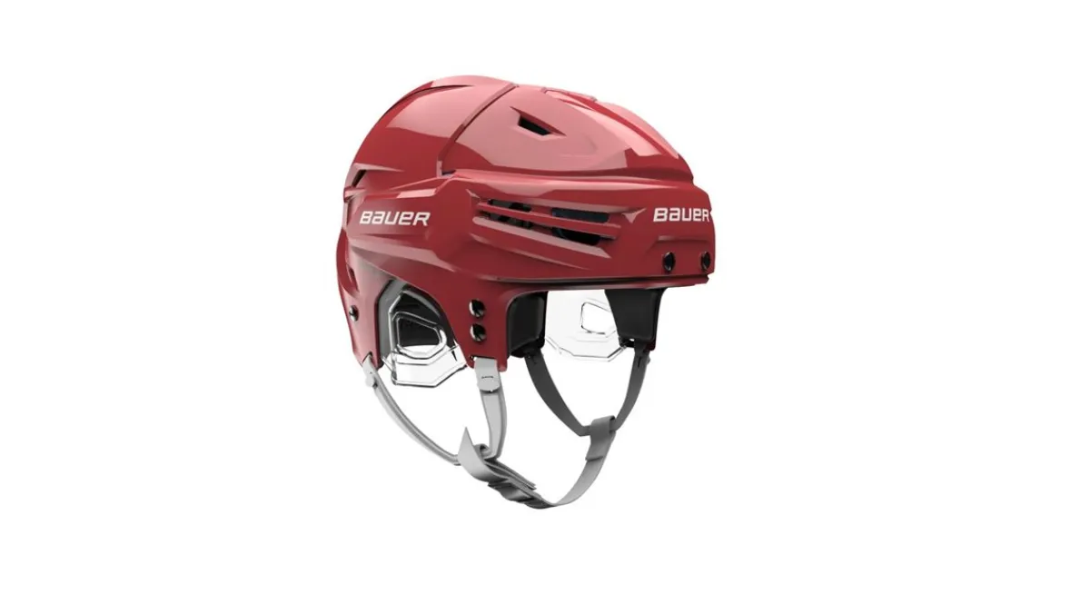 Hockey Helmets Without Bars^BAUER Hockey Helmet Re-Akt 65 Red