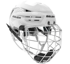 Hockey Helmets With Bars^BAUER Hockey Helmet Re-Akt 85 Combo White