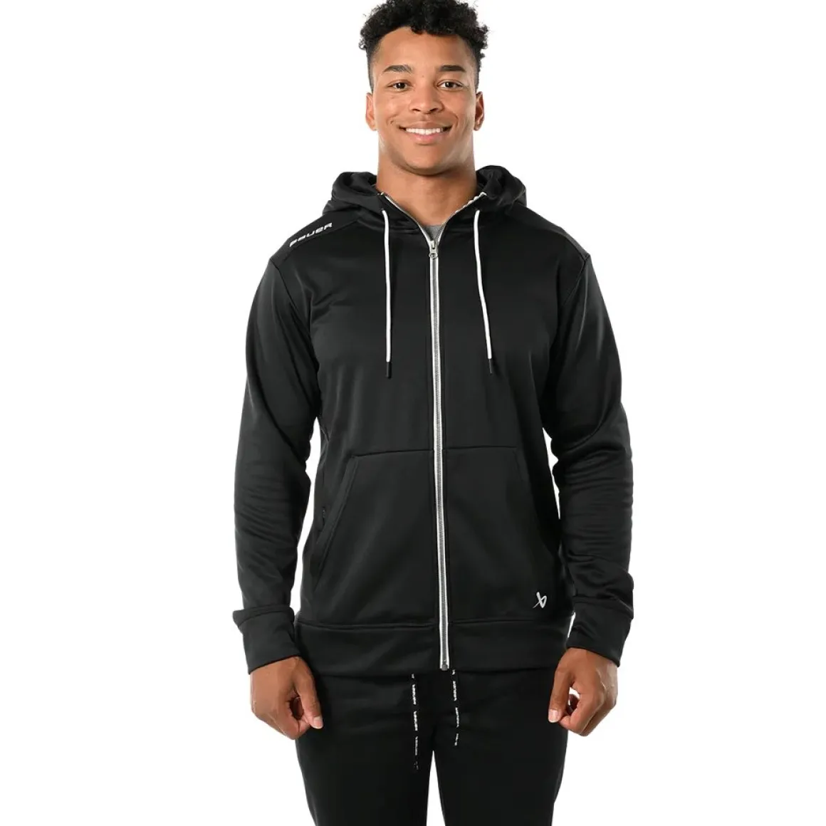 Bauer Hoodie Team Fleece Zip Sr