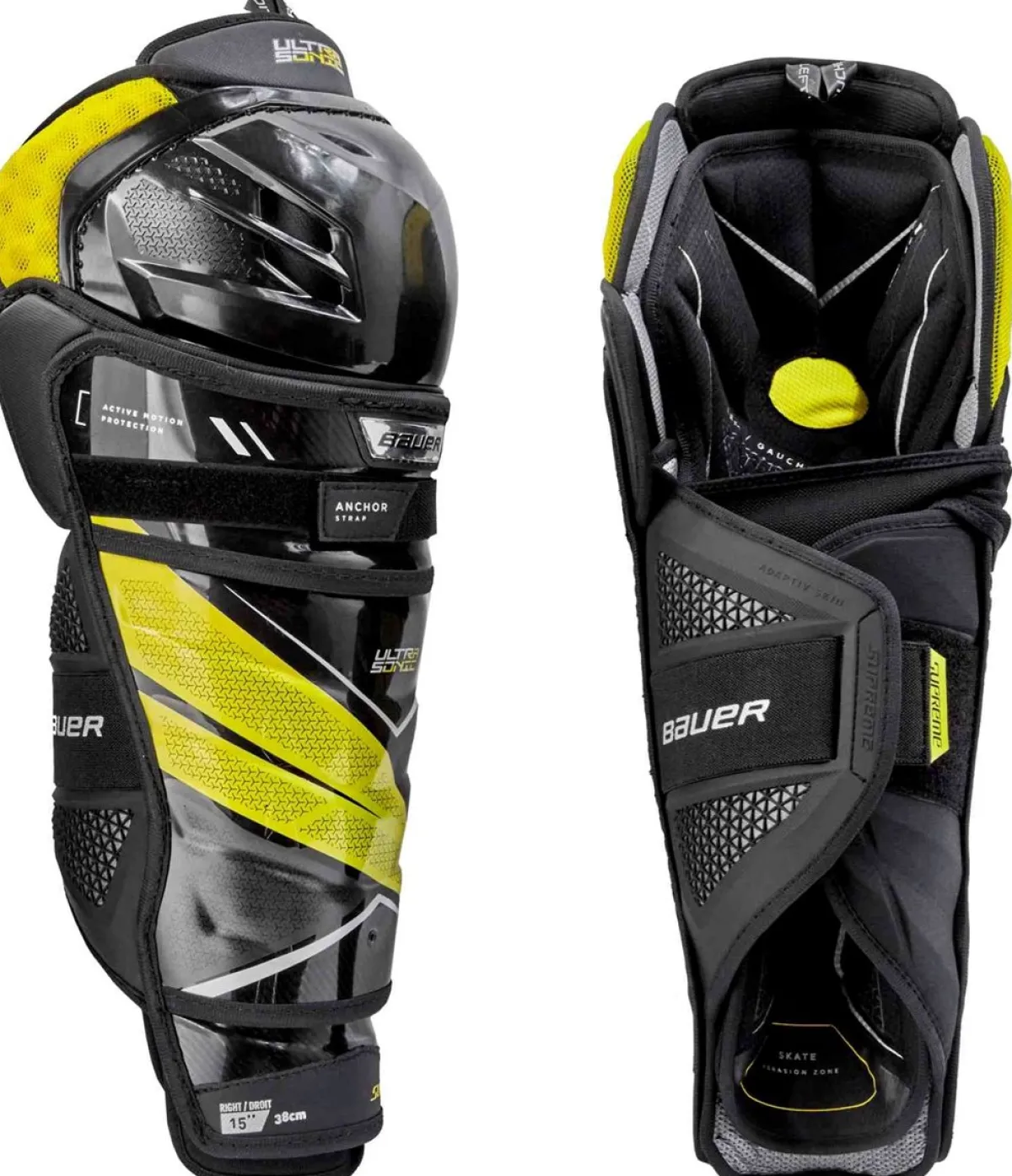 Hockey Shin Guards^BAUER Shin Guards Supreme Ultrasonic Sr