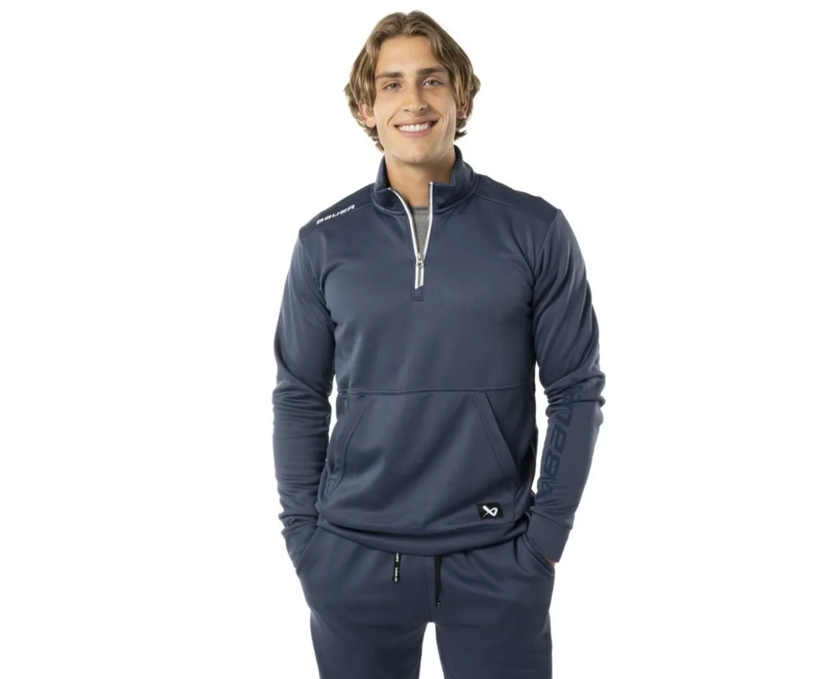 Bauer Sweater 1/4 Zip Team Fleece Sr