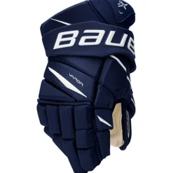 Hockey Gloves Bauer^BAUER Vapor 2X Gloves - Sr Navy