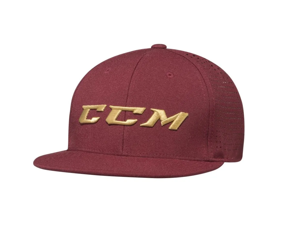 Ccm Cap Big Logo Flat Brim Yth