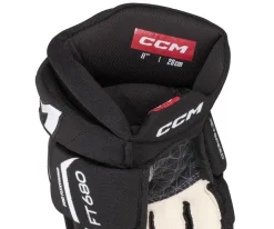 Hockey Gloves Ccm^CCM Glove Jetspeed 680 Jr Black/White
