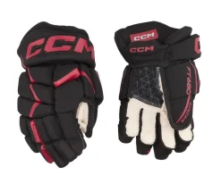 Hockey Gloves Ccm^CCM Glove Jetspeed 680 Jr Black/Red