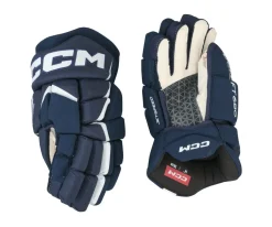 Hockey Gloves Ccm^CCM Glove Jetspeed 680 Jr Navy/White