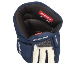 Hockey Gloves Ccm^CCM Glove Jetspeed 680 Jr Navy/White