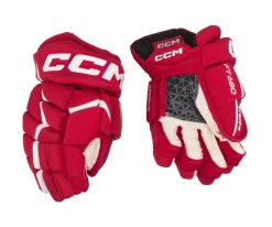 Hockey Gloves Ccm^CCM Glove Jetspeed 680 Jr Red/White