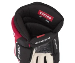 Hockey Gloves Senior^CCM Glove Jetspeed 680 Sr Black/Red/White