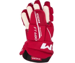 Hockey Gloves Senior^CCM Glove Jetspeed 680 Sr Red/White