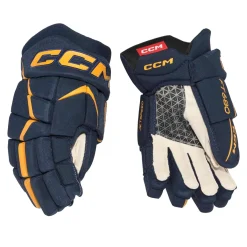 Hockey Gloves Ccm^CCM Glove Jetspeed 680 Sr Navy/Yellow