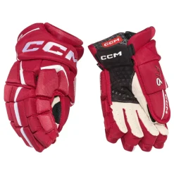 Hockey Gloves Junior^CCM Glove Jetspeed Ft6 Jr Red/White