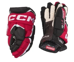 Hockey Gloves Junior^CCM Glove Jetspeed Ft6 Jr Black/Red/White