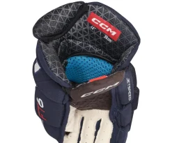 Hockey Gloves Junior^CCM Glove Jetspeed Ft6 Jr Navy/White