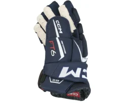 Hockey Gloves Ccm^CCM Glove Jetspeed Ft6 Jr Navy/White