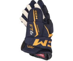 Hockey Gloves Junior^CCM Glove Jetspeed Ft6 Jr Navy/Yellow
