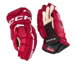 Hockey Gloves Ccm^CCM Glove Jetspeed Ft6 Pro Sr Red/White