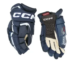 Hockey Gloves Ccm^CCM Glove Jetspeed Ft6 Pro Jr Navy/White