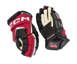 Hockey Gloves Ccm^CCM Glove Jetspeed Ft6 Pro Jr Black/Red/White
