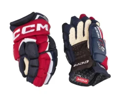 Hockey Gloves Junior^CCM Glove Jetspeed Ft6 Pro Jr Navy/Red/White