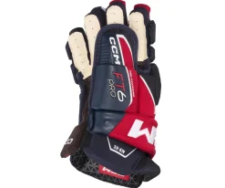Hockey Gloves Ccm^CCM Glove Jetspeed Ft6 Pro Sr Navy/Red/White