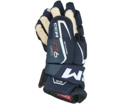 Hockey Gloves Junior^CCM Glove Jetspeed Ft6 Pro Jr Navy/White