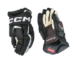 Hockey Gloves Ccm^CCM Glove Jetspeed Ft6 Pro Sr Black/White